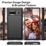 Coque Techsuit Carbon Silicone pour Google Pixel 7 - Black – Image 4