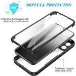 Coque intégrale Techsuit ColorVerse 360 pour Xiaomi 14 - Black – Image 6