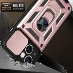 Coque Techsuit CamShield Series pour iPhone 14 Pro - Rose Gold – Image 5