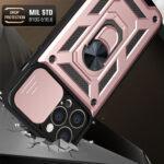 Coque Techsuit CamShield Series pour iPhone 13 Pro - Rose Gold – Image 6