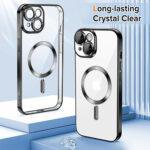 Coque Techsuit Luxury Crystal MagSafe pour iPhone 15 Plus - Light Green – Image 2