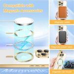 Coque Techsuit Luxury Crystal MagSafe pour iPhone 15 Pro - Gold – Image 5