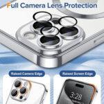 Coque Techsuit Luxury Crystal MagSafe pour iPhone 15 Pro - Silver – Image 4