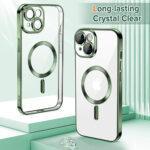 Coque Techsuit Luxury Crystal MagSafe pour iPhone 15 - Deep Green – Image 2
