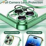 Coque Techsuit Luxury Crystal MagSafe pour iPhone 14 Pro Max - Light Green – Image 4