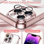 Coque Techsuit Luxury Crystal MagSafe pour iPhone 14 Pro Max - Pink – Image 4