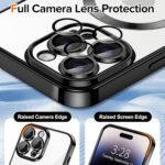 Coque Techsuit Luxury Crystal MagSafe pour iPhone 14 Pro Max - Black – Image 4