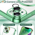 Coque Techsuit Luxury Crystal MagSafe pour iPhone 14 Plus - Light Green – Image 4