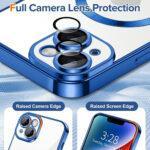 Coque Techsuit Luxury Crystal MagSafe pour iPhone 14 Plus - Deep Blue – Image 4