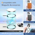 Coque Techsuit Luxury Crystal MagSafe pour iPhone 14 Plus - Black – Image 5