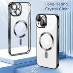 Coque Techsuit Luxury Crystal MagSafe pour iPhone 14 Plus - Black – Image 2