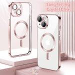 Coque Techsuit Luxury Crystal MagSafe pour iPhone 14 - Pink – Image 2