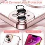 Coque Techsuit Luxury Crystal MagSafe pour iPhone 14 - Pink – Image 4