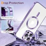 Coque Techsuit Luxury Crystal MagSafe pour iPhone 13 Pro Max - Light Purple – Image 3