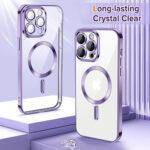 Coque Techsuit Luxury Crystal MagSafe pour iPhone 13 Pro Max - Light Purple – Image 2