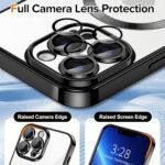 Coque Techsuit Luxury Crystal MagSafe pour iPhone 13 Pro Max - Black – Image 4