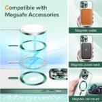 Coque Techsuit Luxury Crystal MagSafe pour iPhone 13 Pro - Deep Green – Image 5