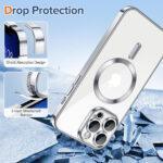 Coque Techsuit Luxury Crystal MagSafe pour iPhone 13 Pro - Silver – Image 3