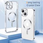 Coque Techsuit Luxury Crystal MagSafe pour iPhone 13 - Silver – Image 2