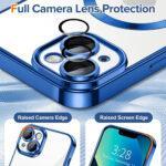 Coque Techsuit Luxury Crystal MagSafe pour iPhone 13 - Deep Blue – Image 4