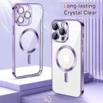 Coque Techsuit Luxury Crystal MagSafe pour iPhone 12 Pro - Light Purple – Image 2