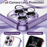 Coque Techsuit Luxury Crystal MagSafe pour iPhone 12 Pro - Light Purple – Image 4