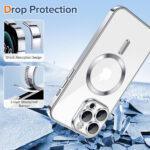 Coque Techsuit Luxury Crystal MagSafe pour iPhone 12 Pro - Silver – Image 3