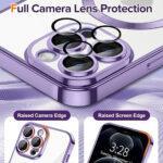 Coque Techsuit Luxury Crystal MagSafe pour iPhone 12 Pro Max - Light Purple – Image 4