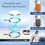 Coque Techsuit Luxury Crystal MagSafe pour iPhone 12 - Black – Image 5