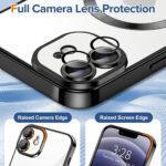 Coque Techsuit Luxury Crystal MagSafe pour iPhone 12 - Black – Image 4