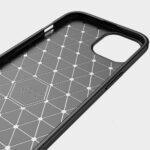 Coque Techsuit Carbon Silicone pour iPhone 14 - Black – Image 6