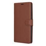 Étui portefeuille Techsuit Leather Folio pour iPhone 11 Pro Max - Brown – Image 4
