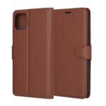 Étui portefeuille Techsuit Leather Folio pour iPhone 11 Pro Max - Brown – Image 6
