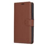 Étui portefeuille Techsuit Leather Folio pour iPhone 12 Pro - Brown – Image 4