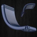 Coque Techsuit Carbon Silicone pour iPhone 11 Pro Max - Blue – Image 6