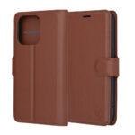 Étui portefeuille Techsuit Leather Folio pour iPhone 14 Pro - Brown – Image 6