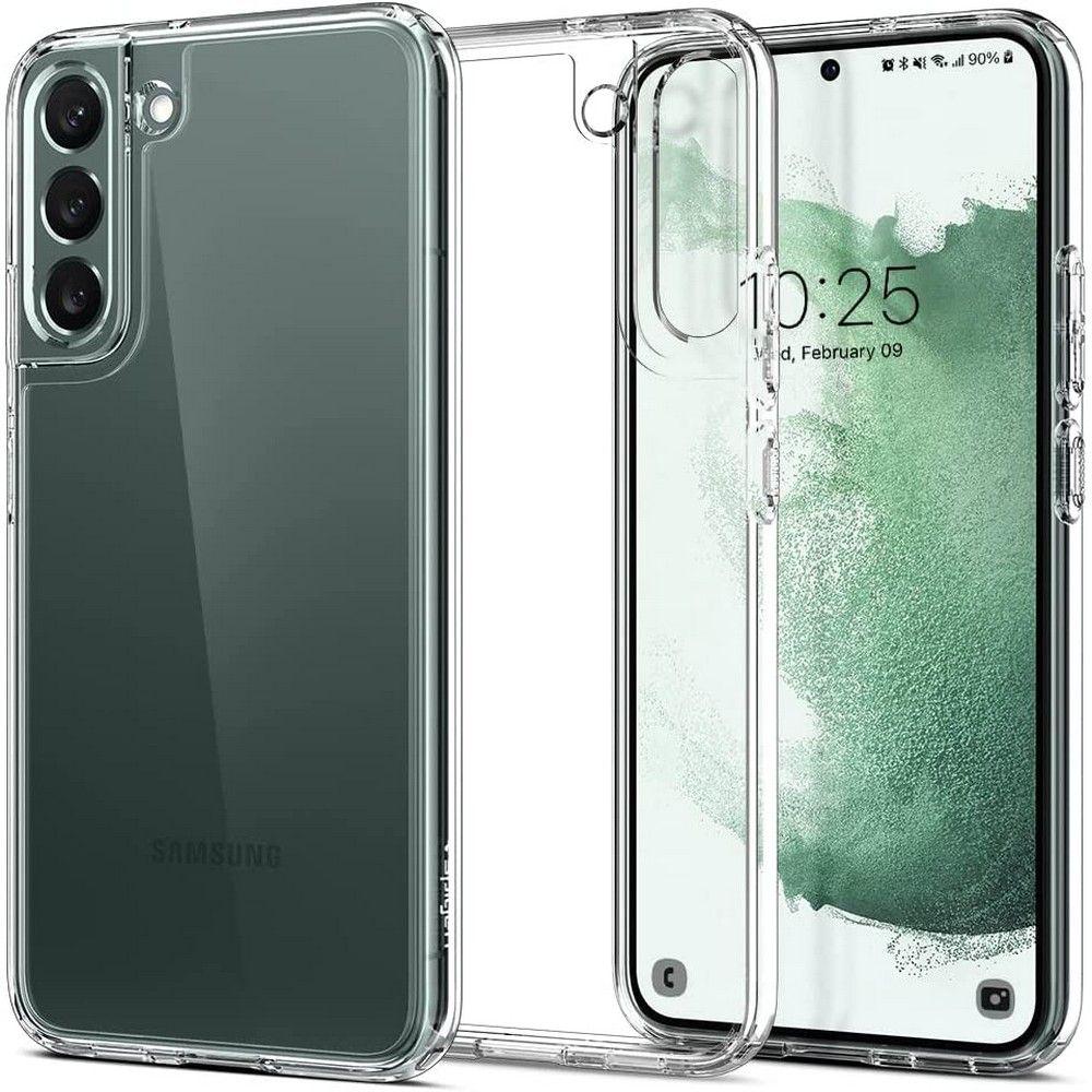 109685 Coque Spigen Ultra Hybrid pour Samsung Galaxy S22 - Clear – Image 1