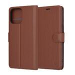 Étui portefeuille Techsuit Leather Folio pour iPhone 14 Pro Max - Brown – Image 6