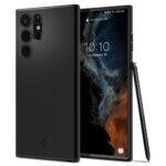 Coque Spigen Thin Fit pour Samsung Galaxy S22 Ultra - Black