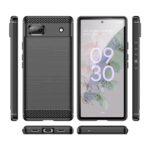 Coque Techsuit Carbon Silicone pour Google Pixel 6a - Black – Image 2