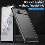Coque Techsuit Carbon Silicone pour Google Pixel 6a - Black – Image 3