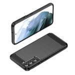 Coque Techsuit Carbon Silicone pour Samsung Galaxy S22 Plus - Black – Image 4