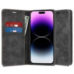 Étui portefeuille Techsuit Confy Cover pour iPhone 14 Pro Max - Black