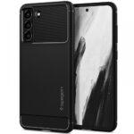 Coque Spigen Rugged Armor pour Samsung Galaxy S21 FE - Black