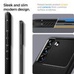 Coque Spigen Rugged Armor pour Samsung Galaxy S21 FE - Black – Image 6