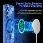 Coque Techsuit Luxury Glitter MagSafe pour iPhone 14 Pro - Light Blue – Image 6