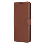 Étui portefeuille Techsuit Leather Folio pour Xiaomi 14 Pro - Brown – Image 4