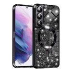 Coque Techsuit Luxury Glitter MagSafe pour Samsung Galaxy S21 - Black