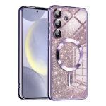 Coque Techsuit Luxury Glitter MagSafe pour Samsung Galaxy S24 - Light Purple