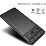 Coque Techsuit Carbon Silicone pour Google Pixel 6 Pro - Black – Image 3